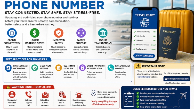 What Is Travel Tweaks Phone Number? Safe Guide 2026