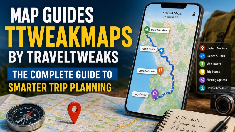 Map Guides TTweakMaps by TravelTweaks